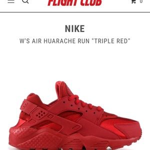 Nike Triple RED Huarache Like New!!!